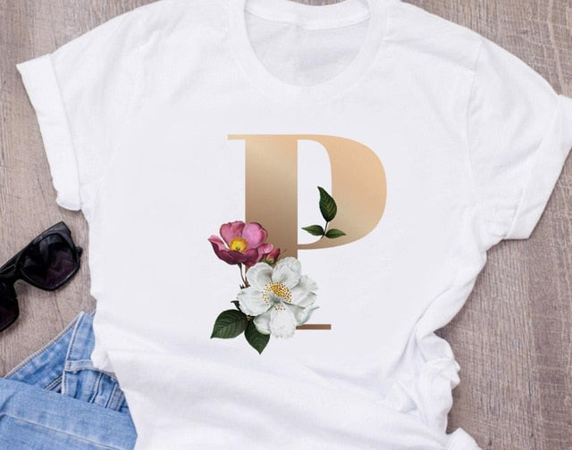 Personal Lettered Fashion Tee