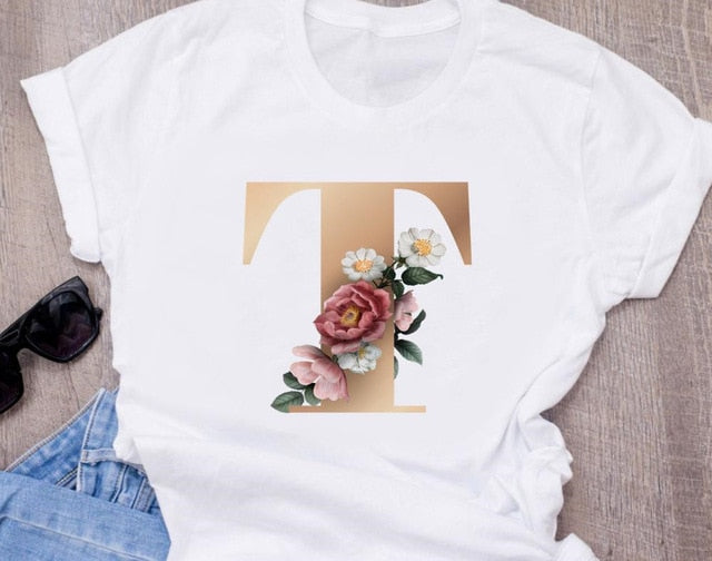 Personal Lettered Fashion Tee