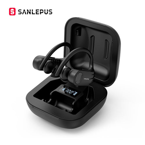 Load image into Gallery viewer, SANLEPUS B1 Led Display Bluetooth Earphone Wireless Headphones TWS Stereo Earbuds Waterproof Noise Cancelling Headset With Mic
