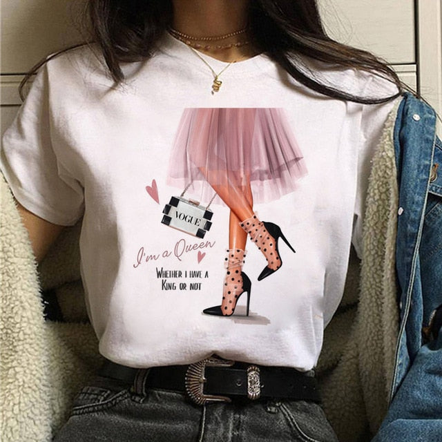 New Vogue Graphic  T-shirt