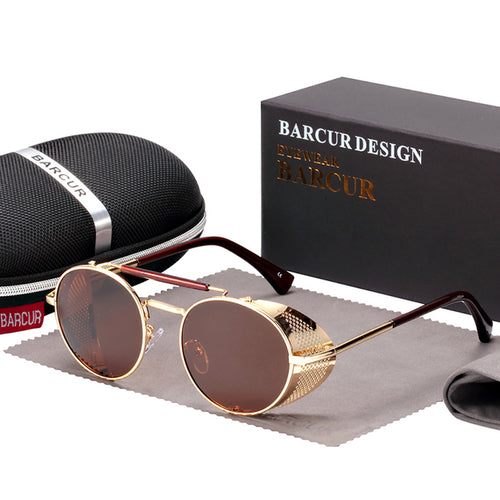 Load image into Gallery viewer, BARCUR Retro Sunglasses Women Vintage Styles
