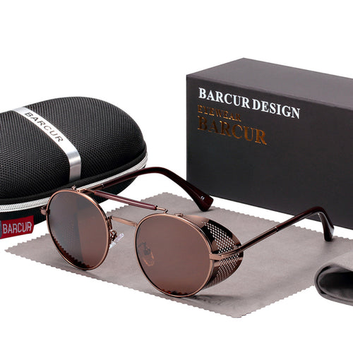 Load image into Gallery viewer, BARCUR Retro Sunglasses Women Vintage Styles
