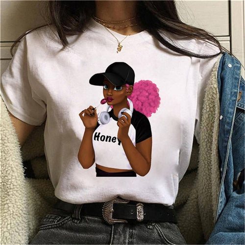 Load image into Gallery viewer, Cool Melanin Black Girl Print
