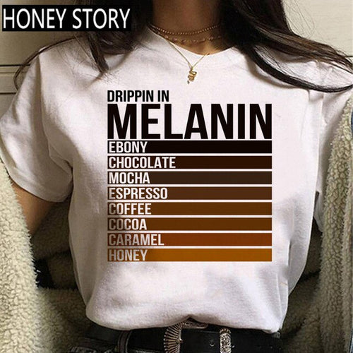 Load image into Gallery viewer, Drippin Melanin Lips Plus Varity Tees
