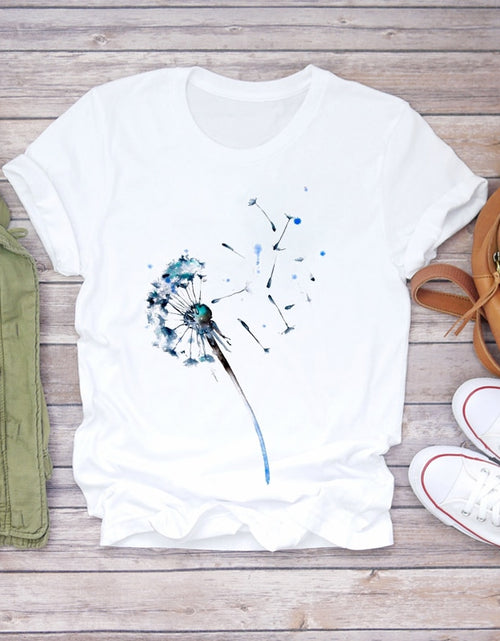 Load image into Gallery viewer, Summer Everyday Fashion Print  T-Shirts
