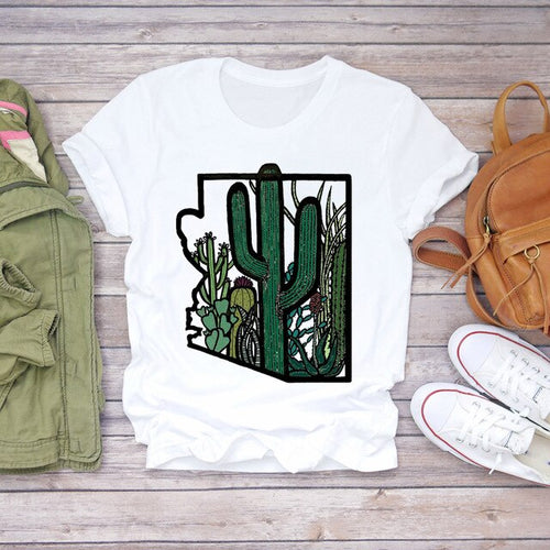 Load image into Gallery viewer, Summer Everyday Fashion Print  T-Shirts
