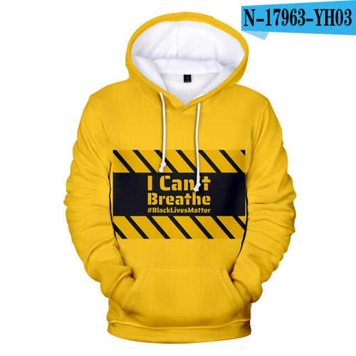 Load image into Gallery viewer, Popular Luxury 3D Printed Long Sleeve Casual Men/women Hooded His and Hers Clothes Teenage Outwear Black Lives Matter Hoodies
