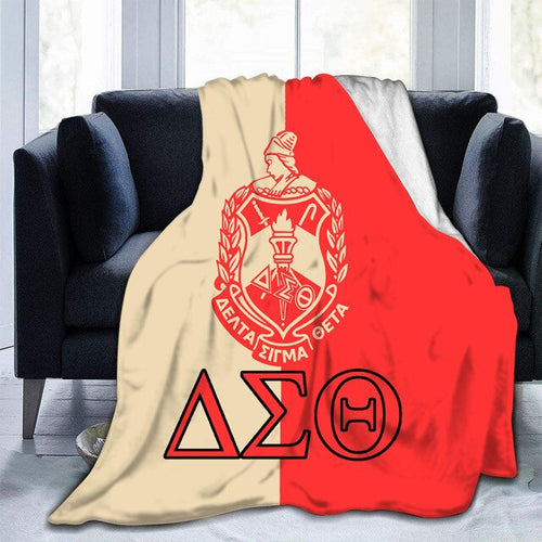 Load image into Gallery viewer, Sorority And Fraternity Greek Double layer Cashmere 310G Flannel Blanket popular Baby Blanket Lunch Break Blanket
