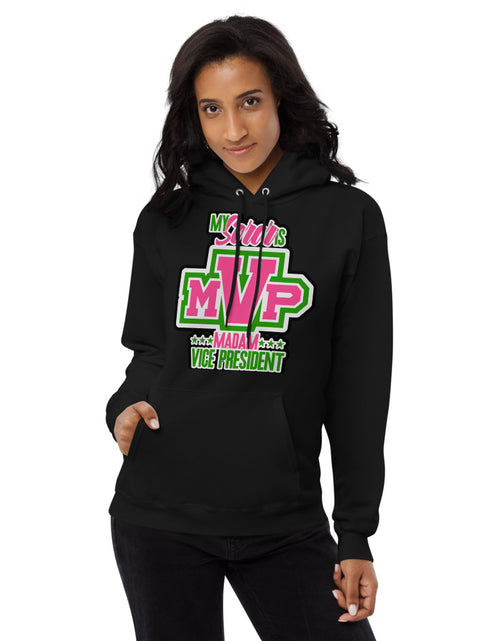 Load image into Gallery viewer, Soro Madam Vice President Unisex fleece hoodie
