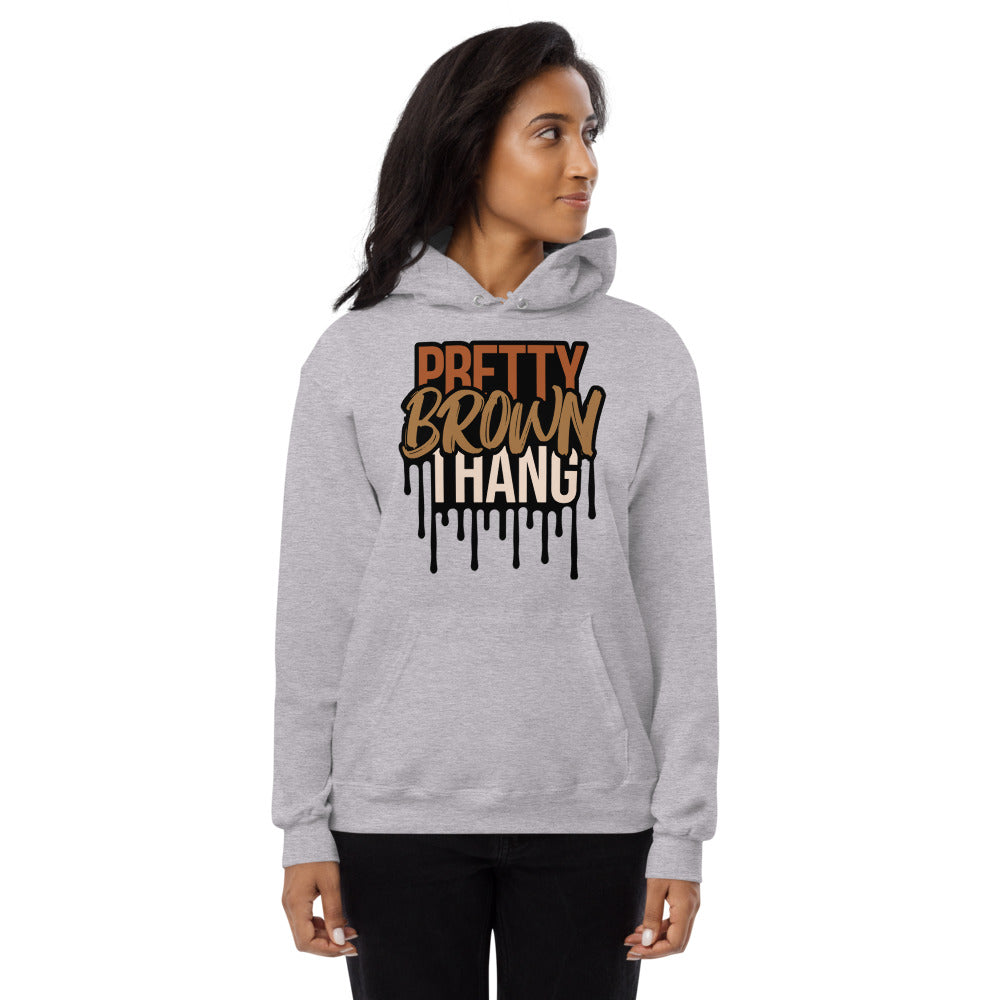 Pretty Brown Thang Unisex fleece hoodie