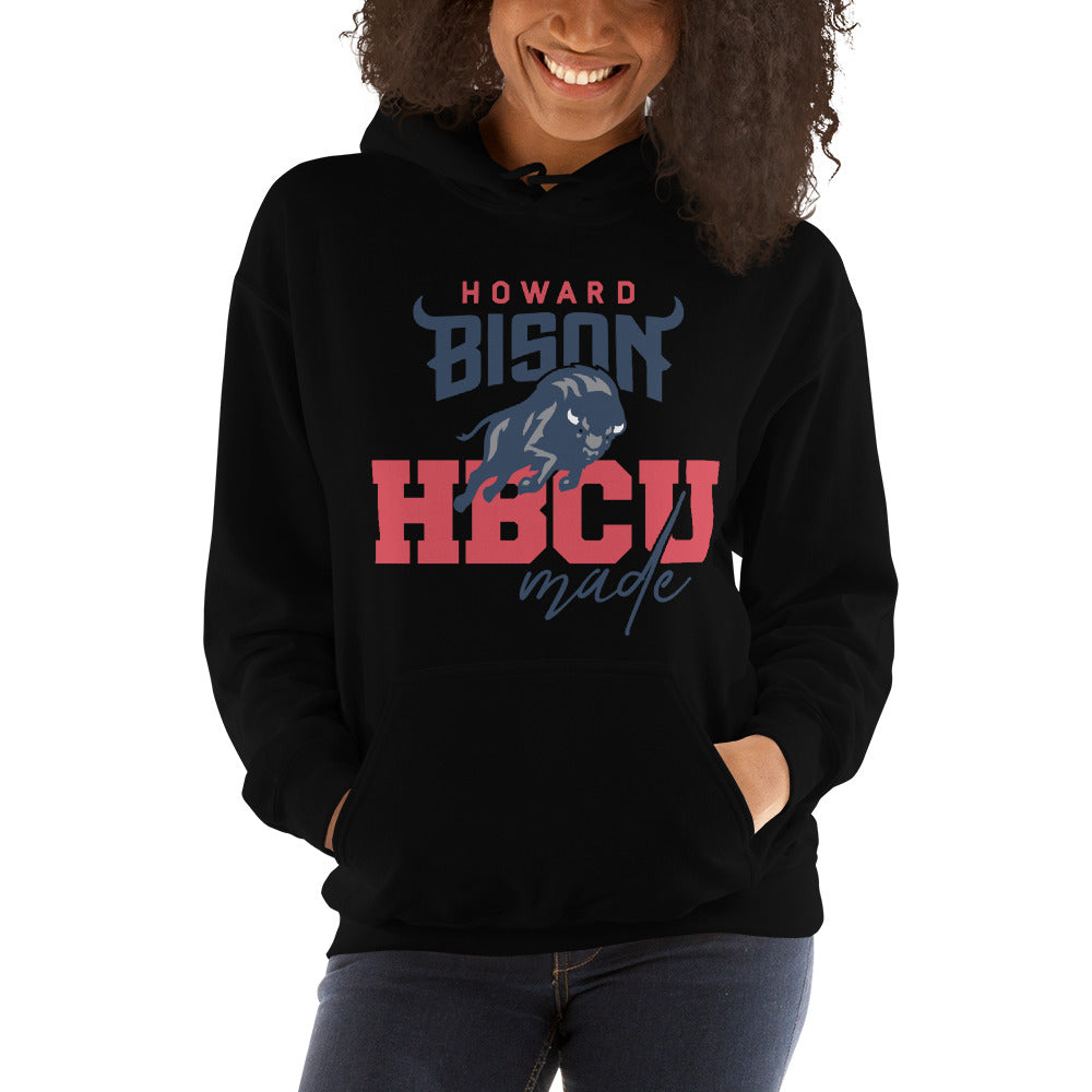 Howard Bison Love Unisex Hoodie