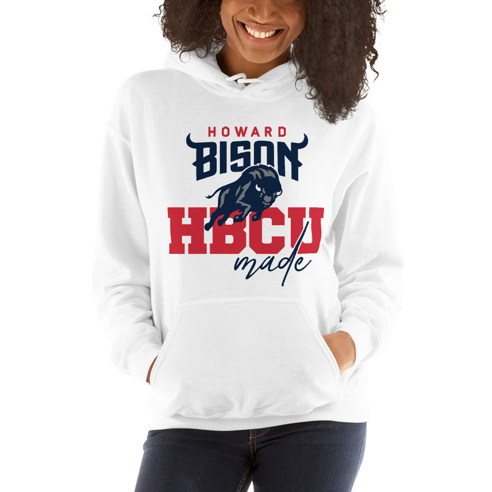 Howard Bison Love Unisex Hoodie