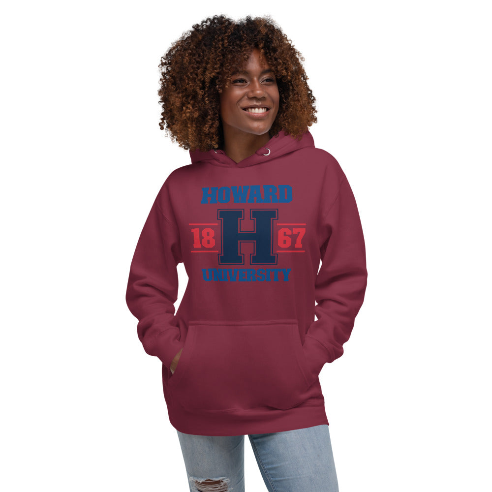 Howard U 1867 Unisex Hoodie