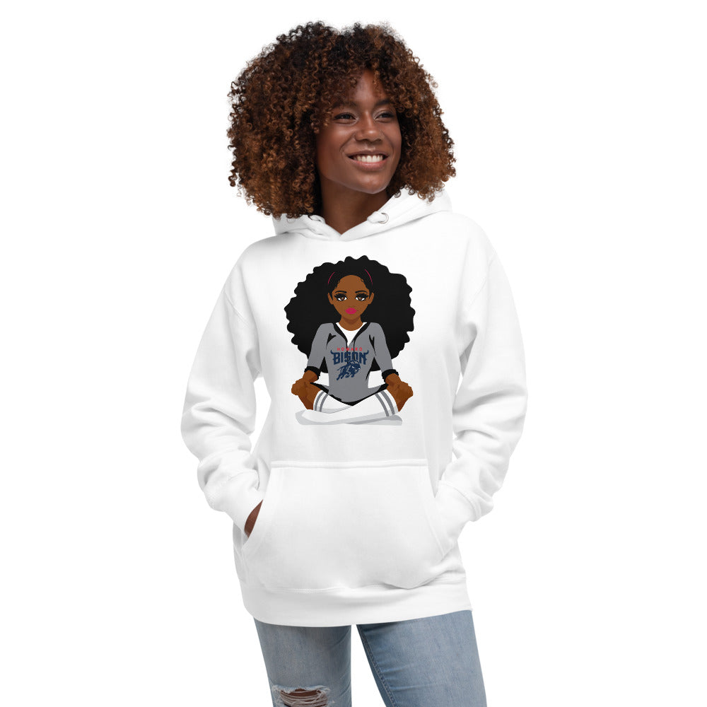 Howard Bison Girl Unisex Hoodie