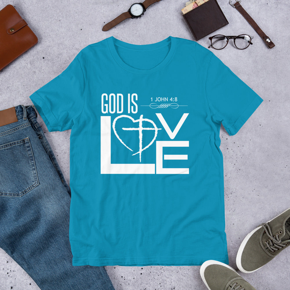 God Is Love Short-Sleeve Unisex T-Shirt