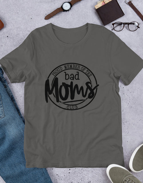 Load image into Gallery viewer, Proud Member of the Bad Moms Club Short-Sleeve Unisex T-Shirt
