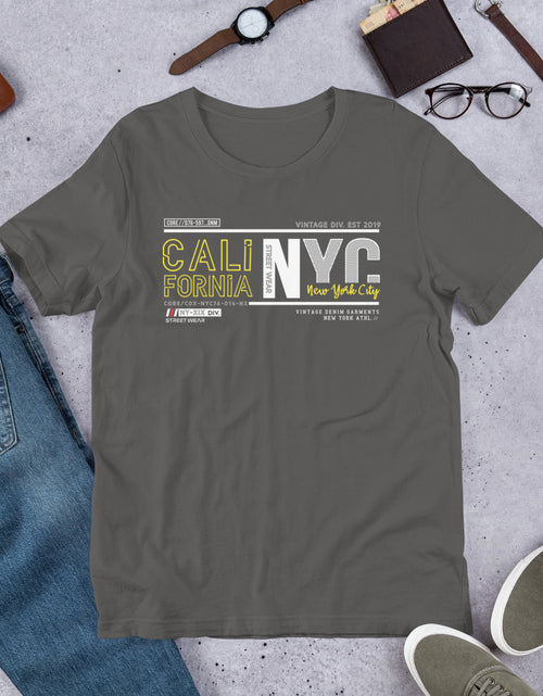 Load image into Gallery viewer, Cali - NYC Coast to Coast Short-Sleeve Unisex T-Shirt
