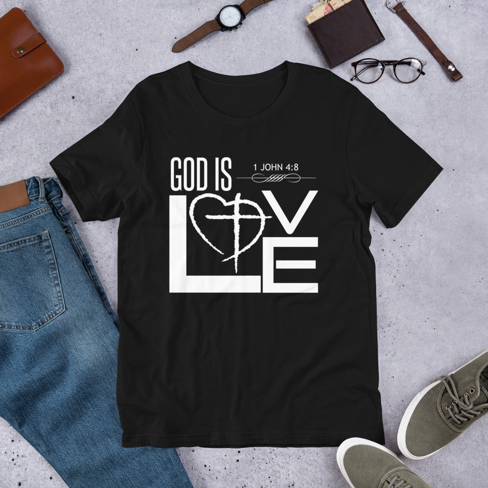 God Is Love Short-Sleeve Unisex T-Shirt