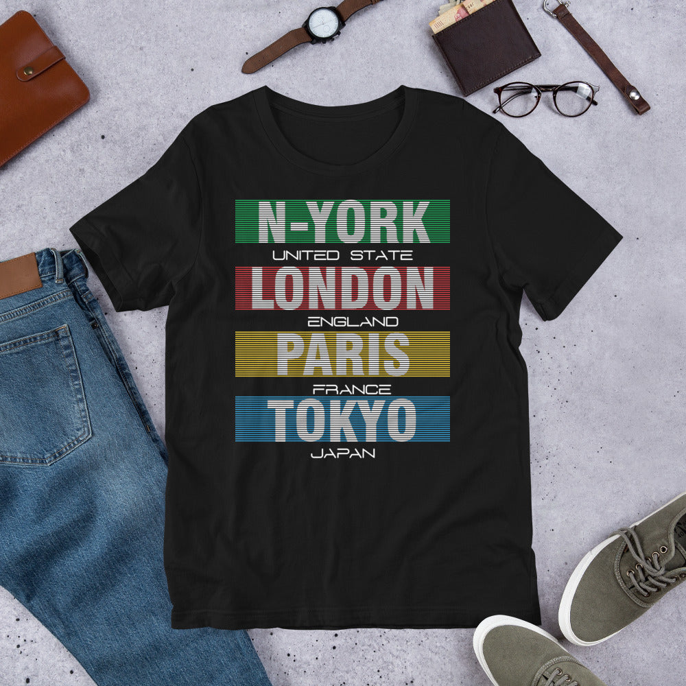 Vintage Urban intl Short-Sleeve Unisex T-Shirt