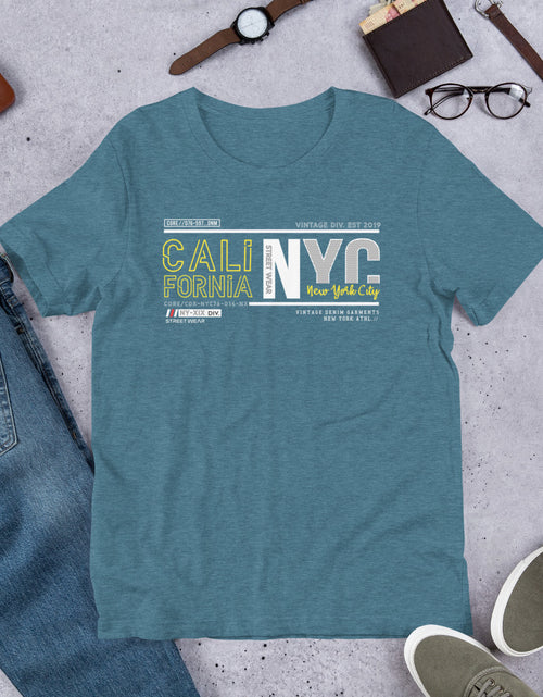 Load image into Gallery viewer, Cali - NYC Coast to Coast Short-Sleeve Unisex T-Shirt
