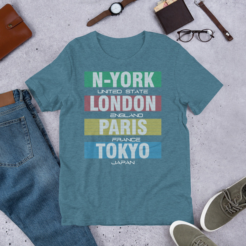 Vintage Urban intl Short-Sleeve Unisex T-Shirt