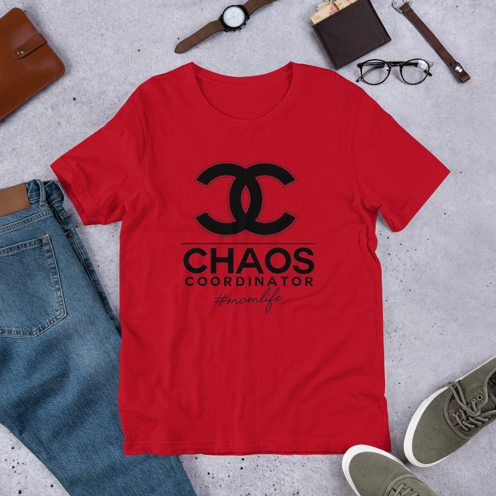 Chaos Coordinator - #Momlife  Short-Sleeve Unisex T-Shirt