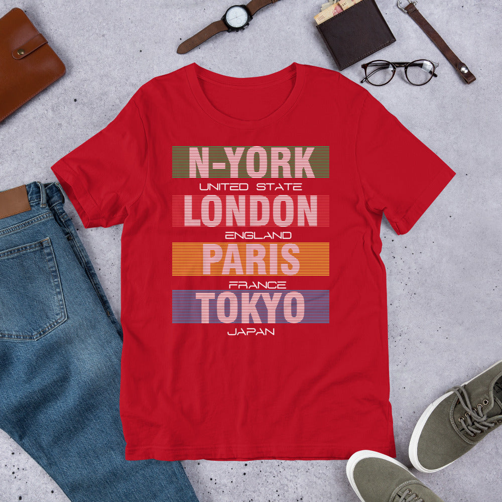 Vintage Urban intl Short-Sleeve Unisex T-Shirt