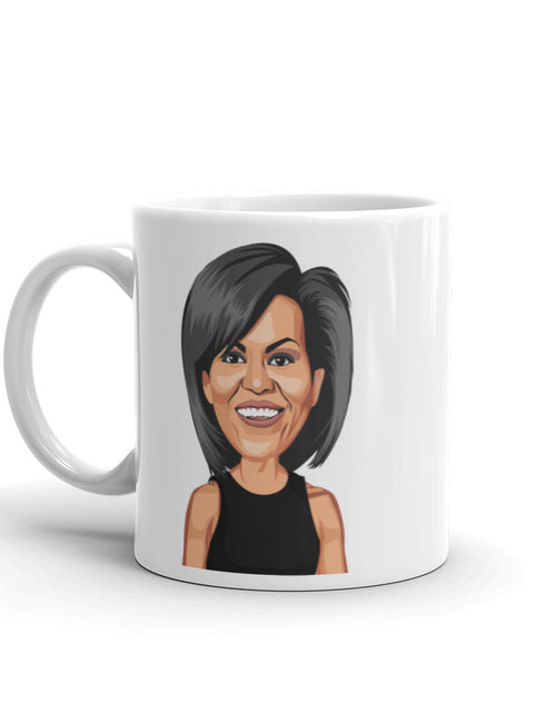 Load image into Gallery viewer, Michelle Obama Mug White glossy mug
