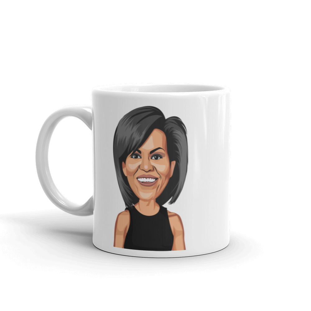 Michelle Obama Mug White glossy mug