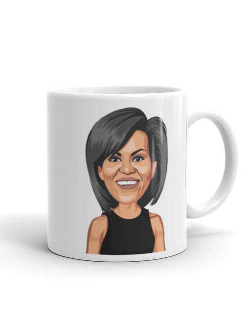 Load image into Gallery viewer, Michelle Obama Mug White glossy mug
