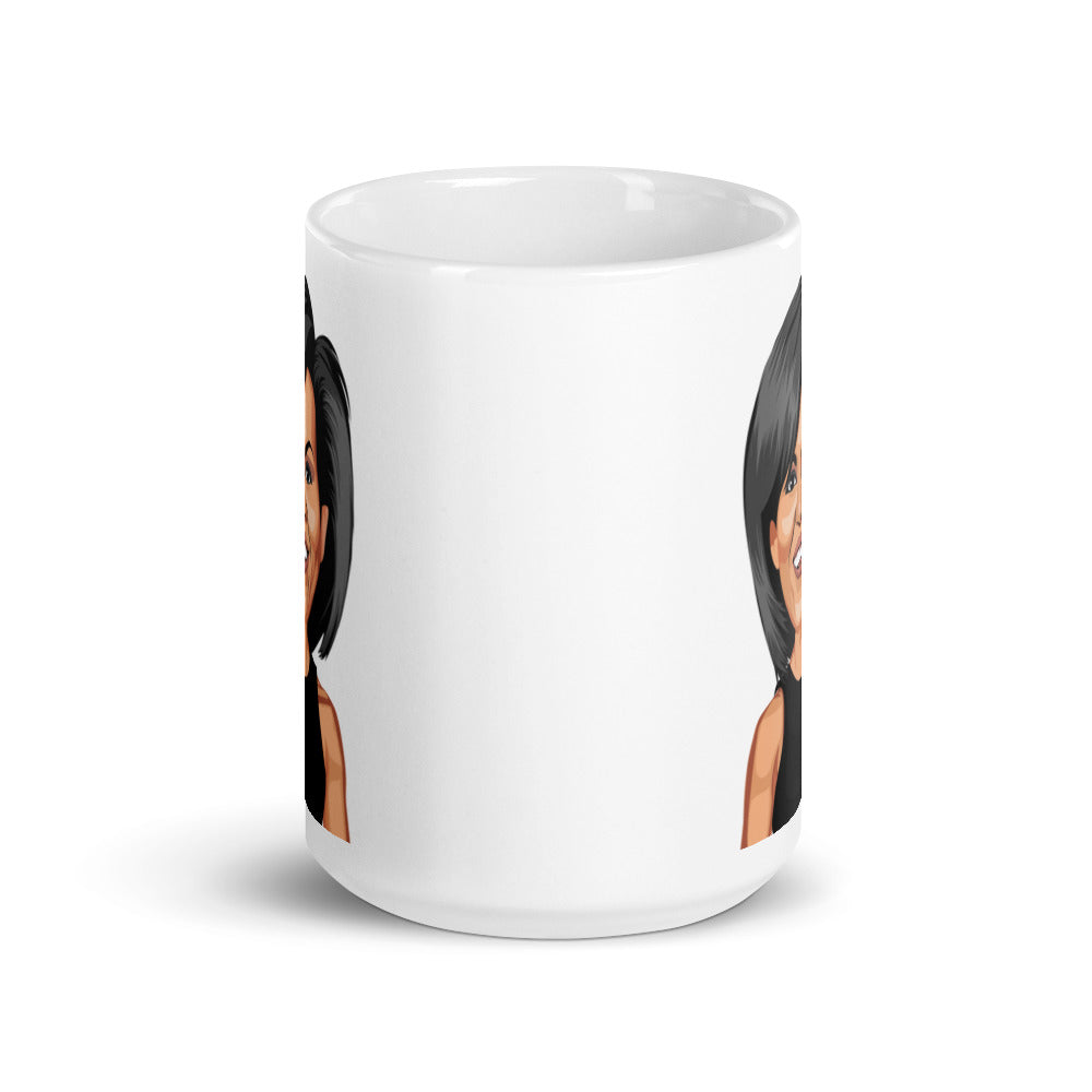 Michelle Obama Mug White glossy mug