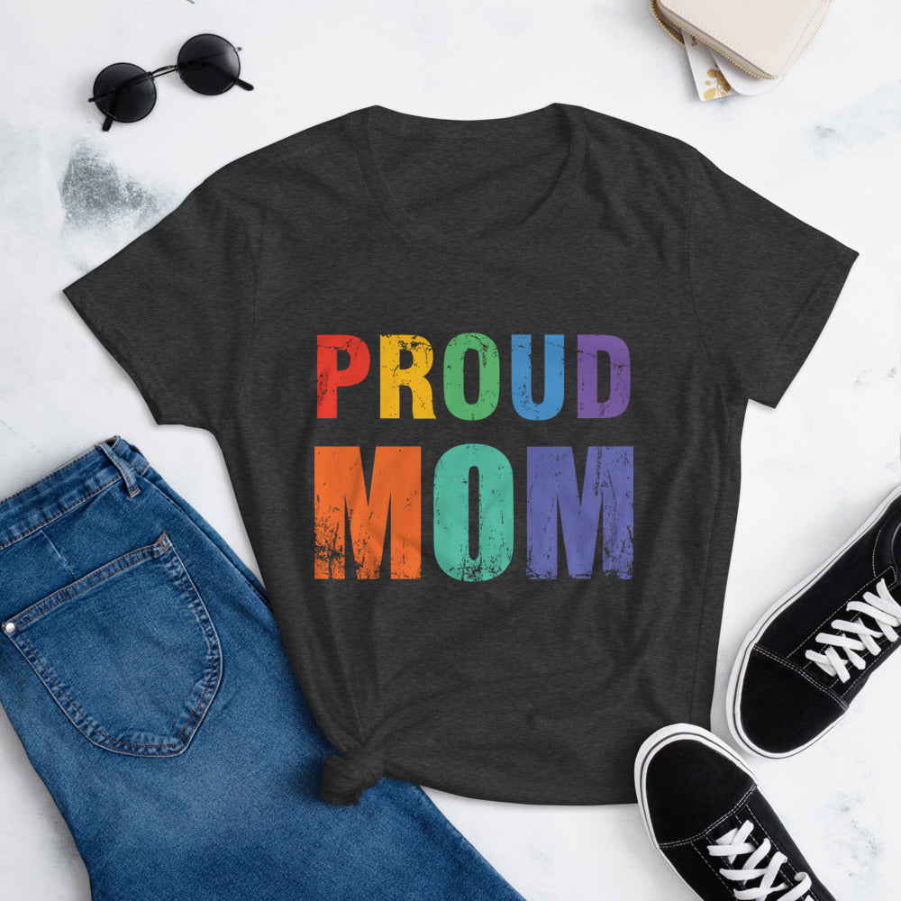 Proud Mom Women's short sleeve t-shirt