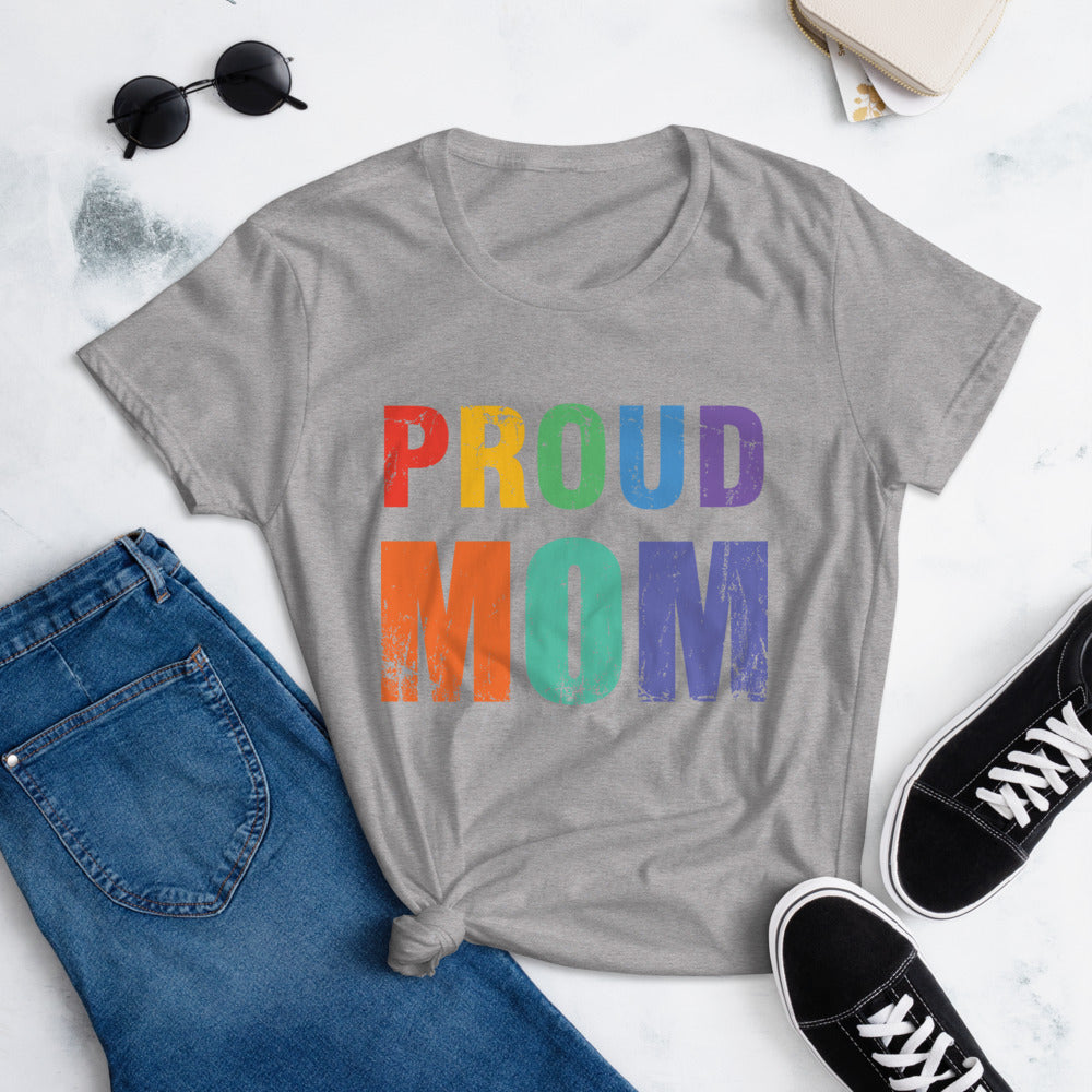 Proud Mom Women's short sleeve t-shirt