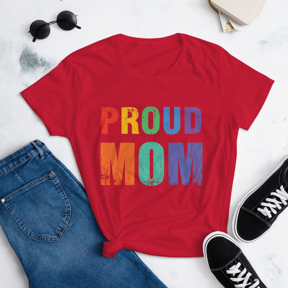 Proud Mom Women's short sleeve t-shirt