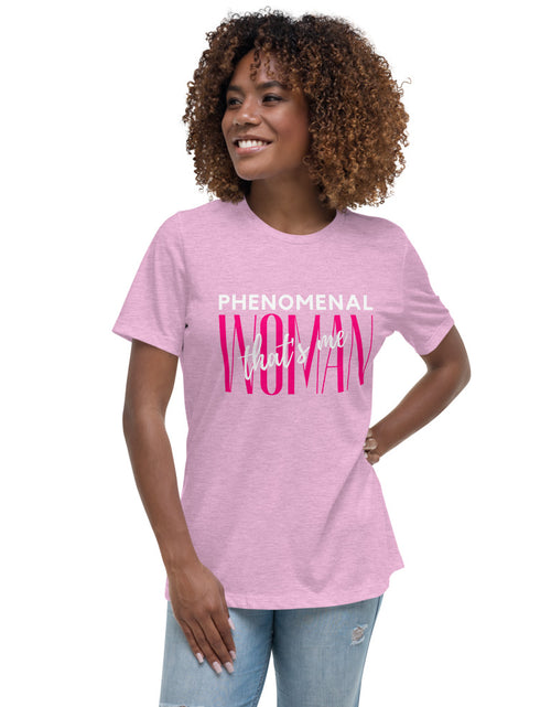 Load image into Gallery viewer, Phenomenal Woman Women&#39;s Relaxed T-Shirt
